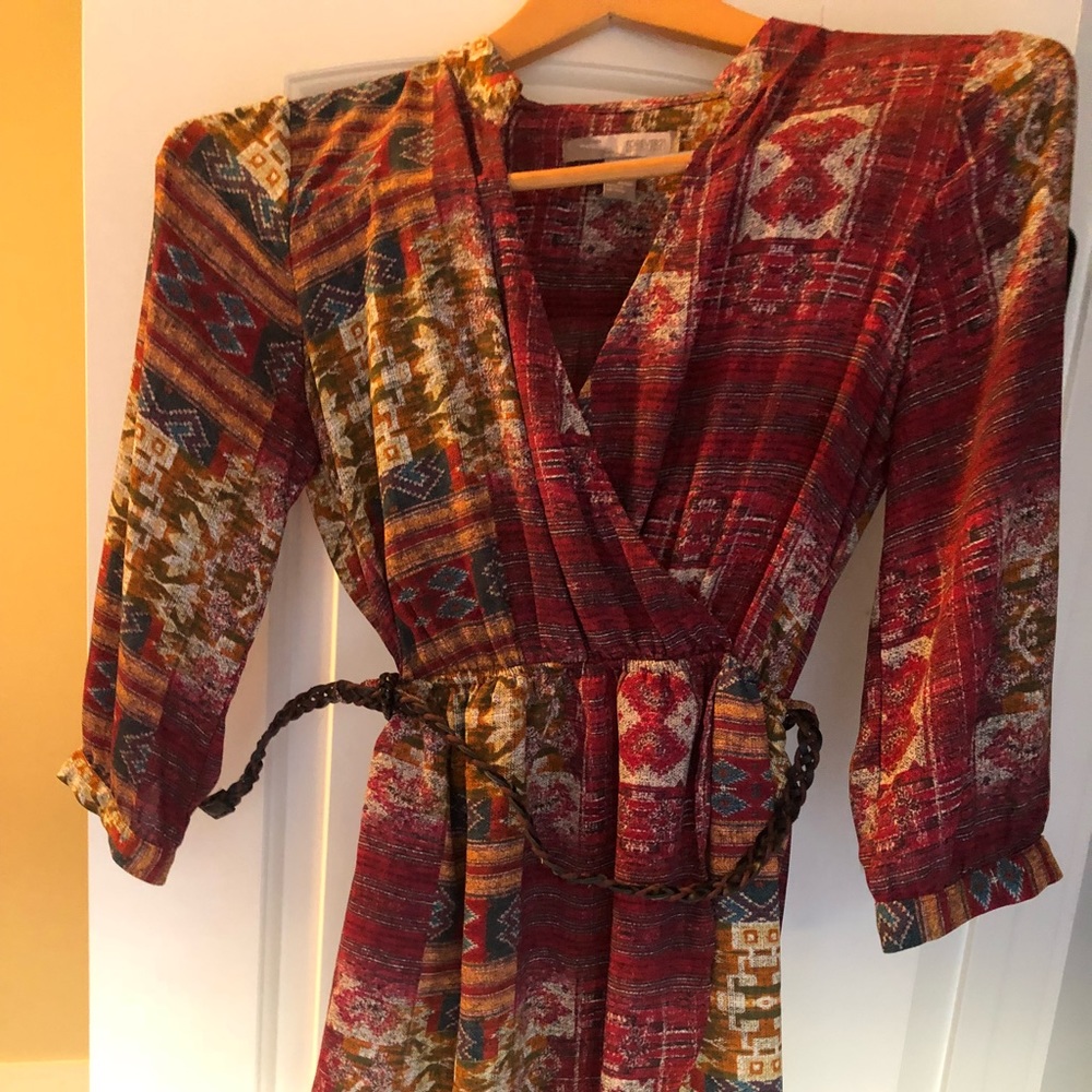Patterned dress